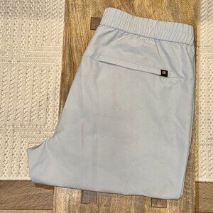 Banana Republic Men's Lightweight Jogger Pants (Gray, Polyester, Size 32)